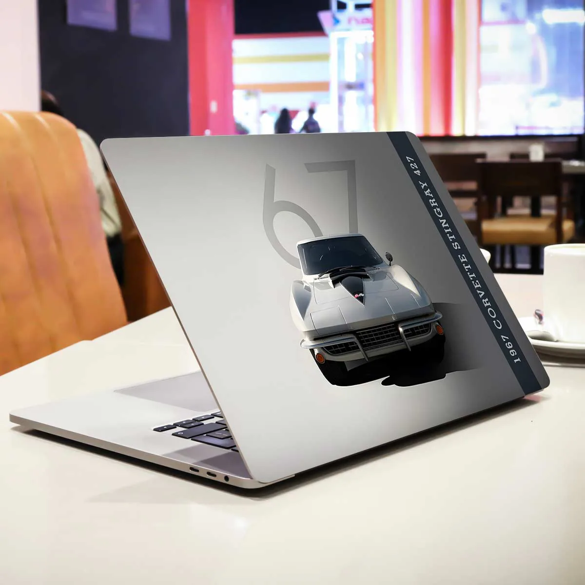 1967 Corvette Stingray 427 laptop skin - view 2 of 4