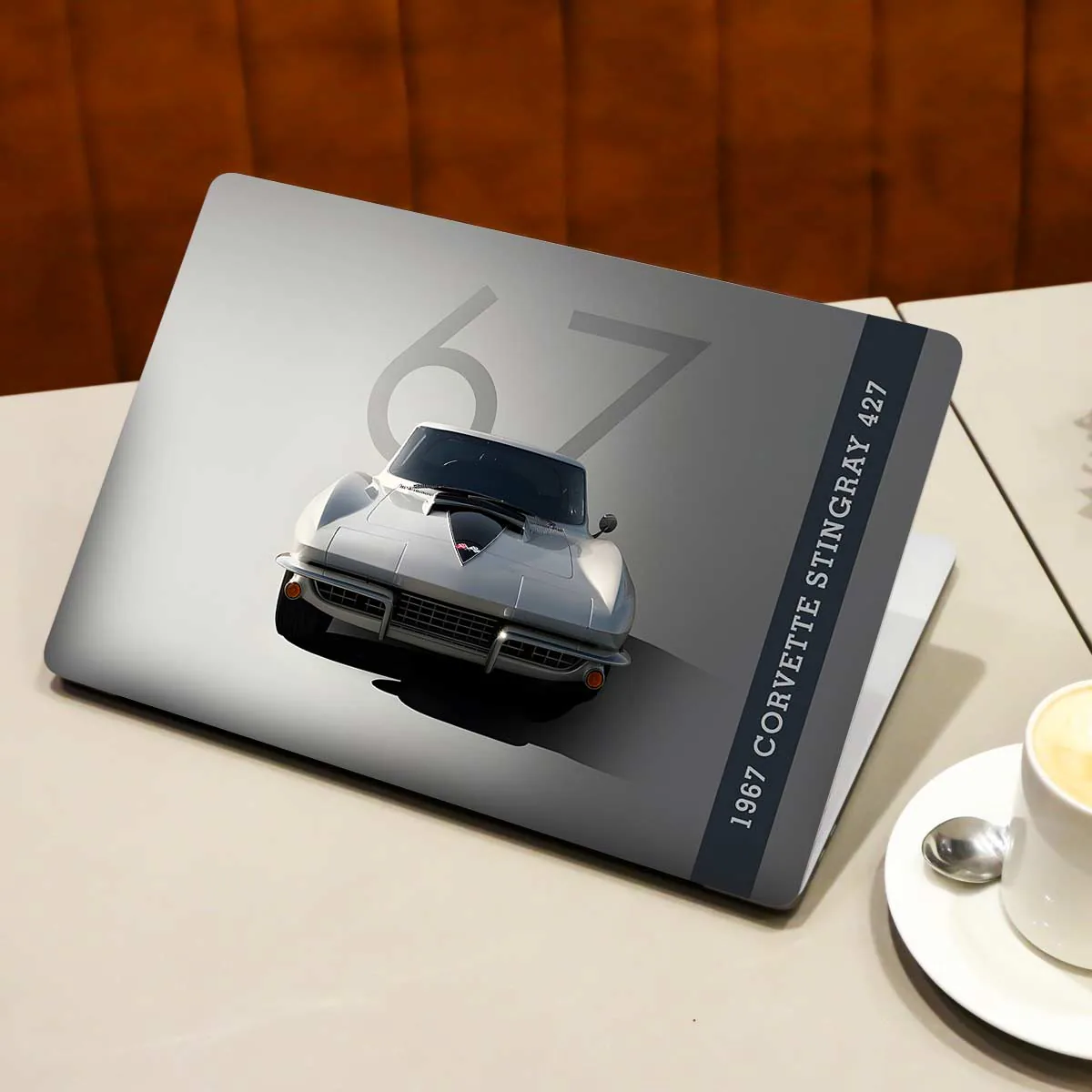 1967 Corvette Stingray 427 laptop skin - view 3 of 4