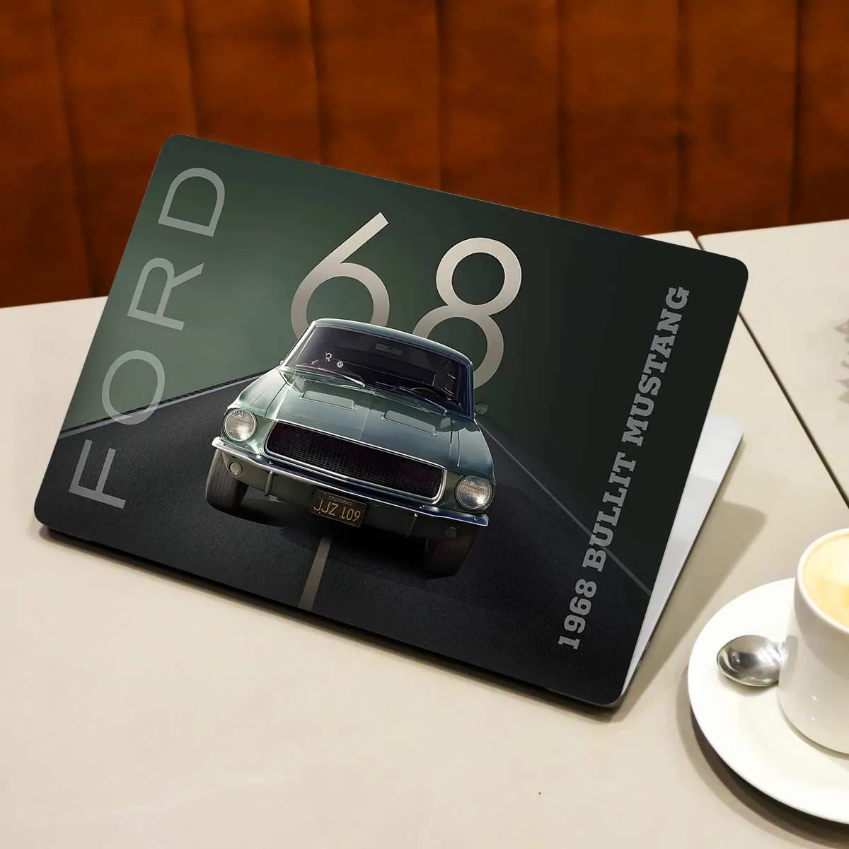 1968 Bullit Mustang laptop skin - view 3 of 4