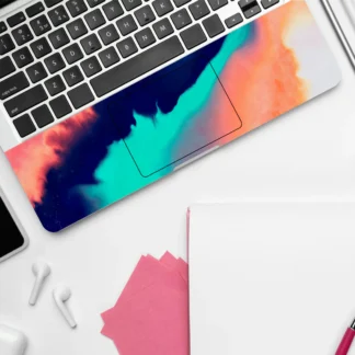 Acrylic Paint Spill laptop skin - Abstract vinyl skin by Thuk Store