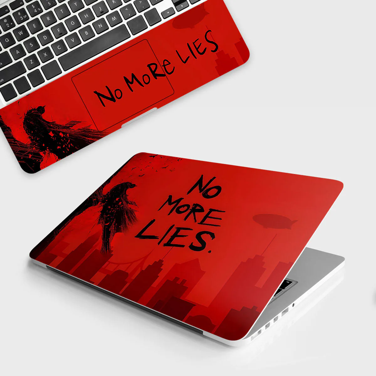 Batman No More Lies laptop skin - Comics vinyl skin by Thuk Store