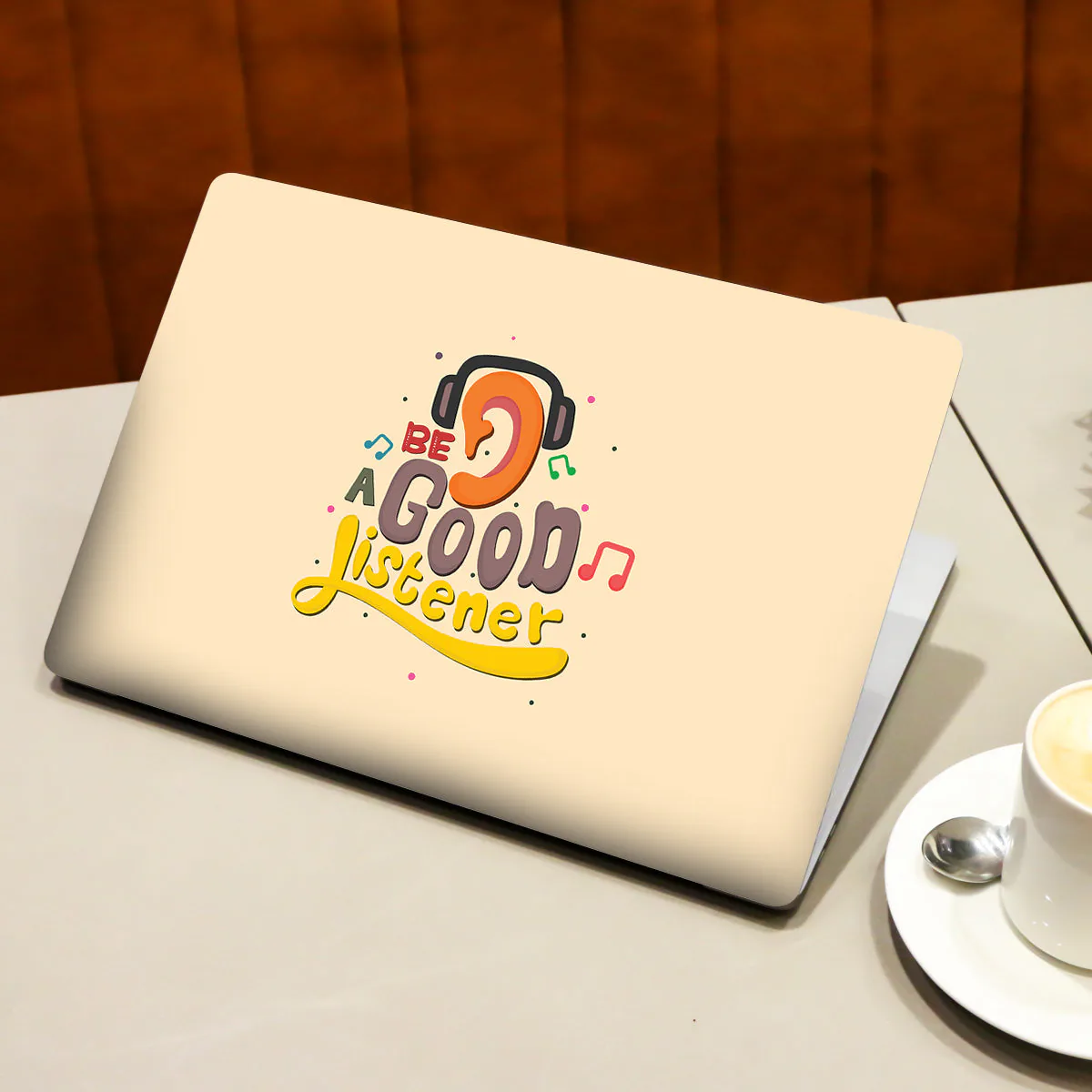 Be a good listener laptop skin - view 3 of 4