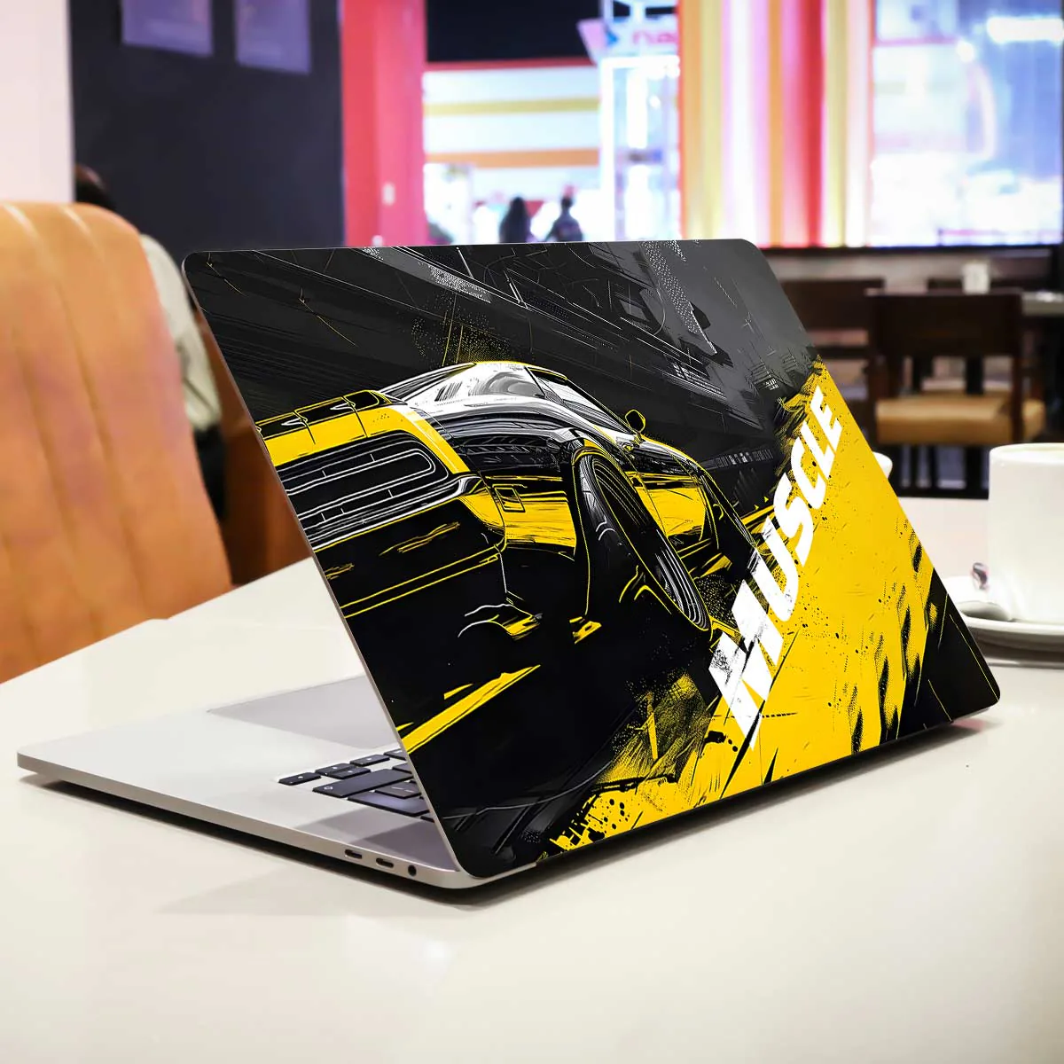 Black Muscle laptop skin - view 2 of 4