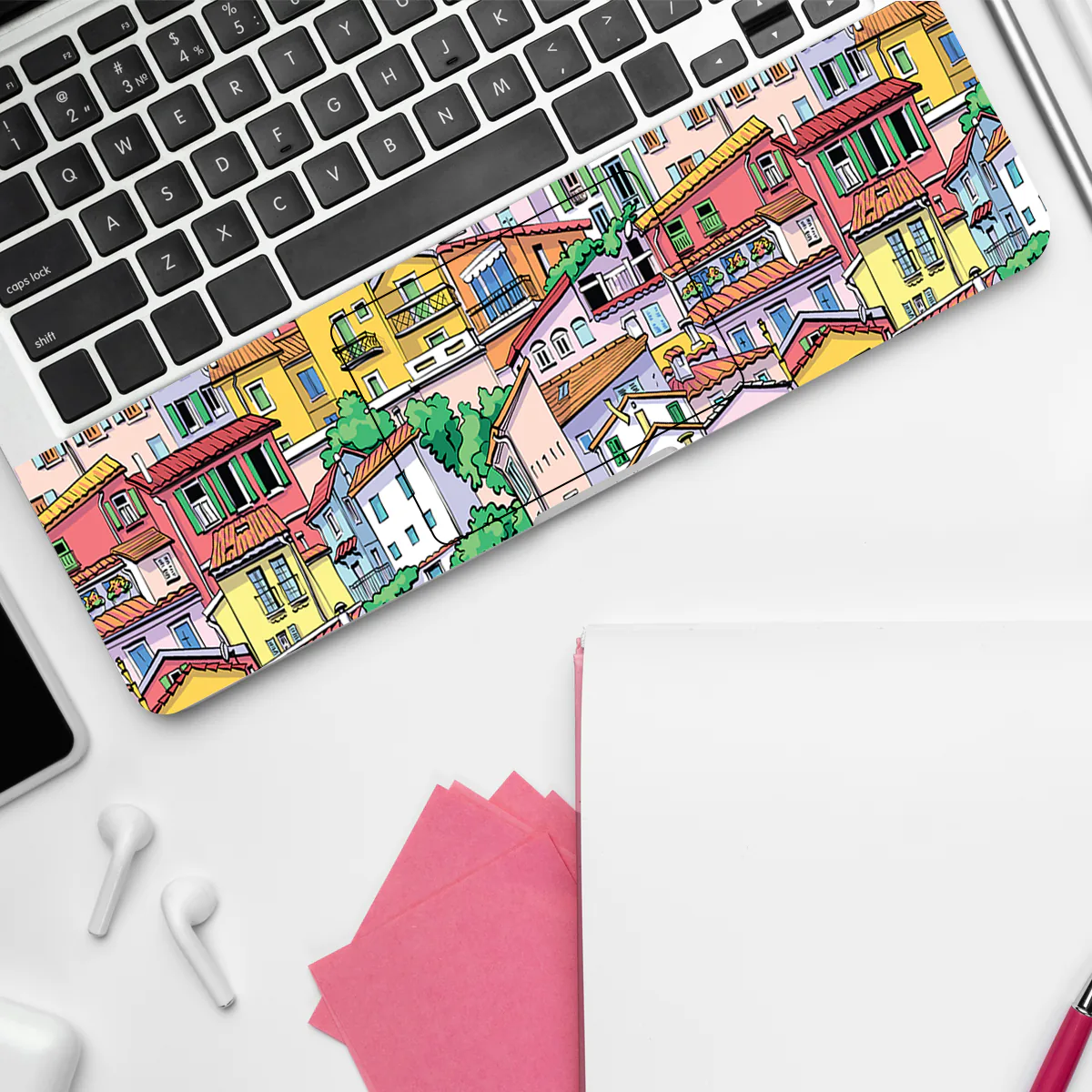 Boho Village laptop skin - view 4 of 4