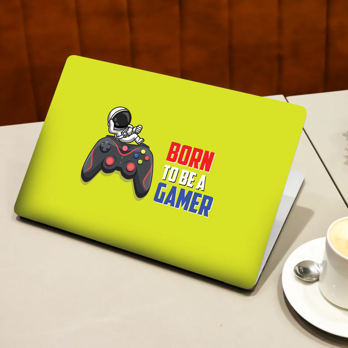 Born to be a Gamer laptop skin - view 3 of 4