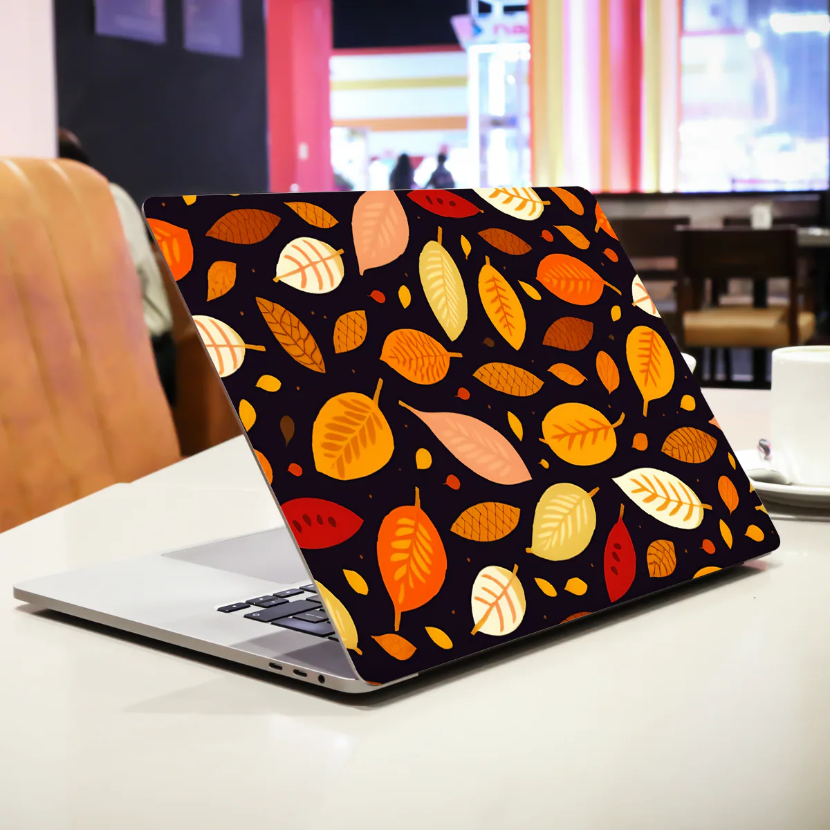 Brown Leaves laptop skin - view 3 of 4