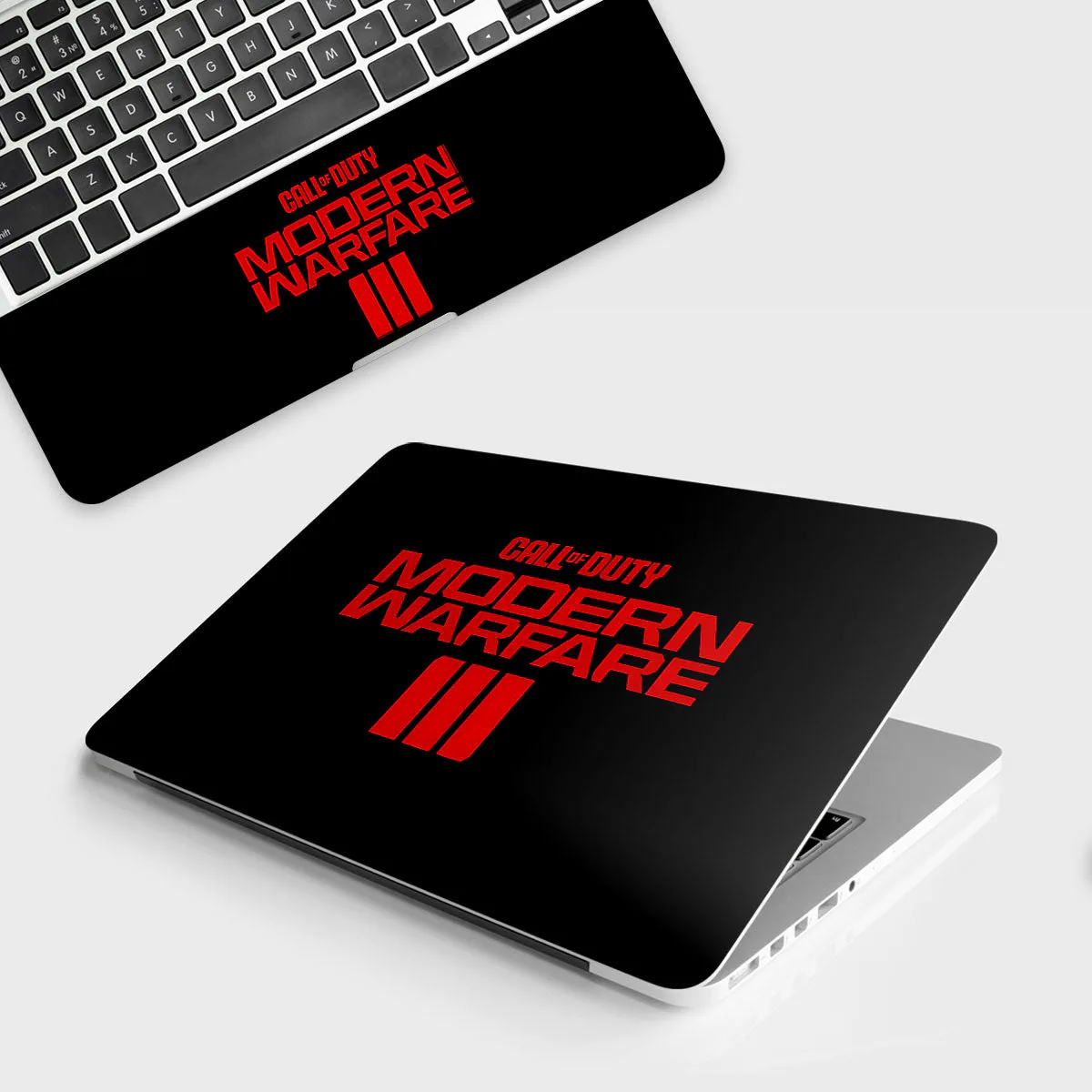 Call of Duty Modern Warfare 3 in Red laptop skin - Gaming vinyl skin by Thuk Store