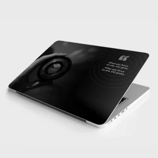 Camera laptop skin - Quotes vinyl skin by Thuk Store