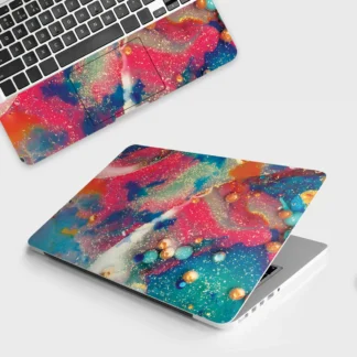 Colorful Design laptop skin - Marble vinyl skin by Thuk Store