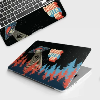 Come With Me laptop skin - Quotes vinyl skin by Thuk Store
