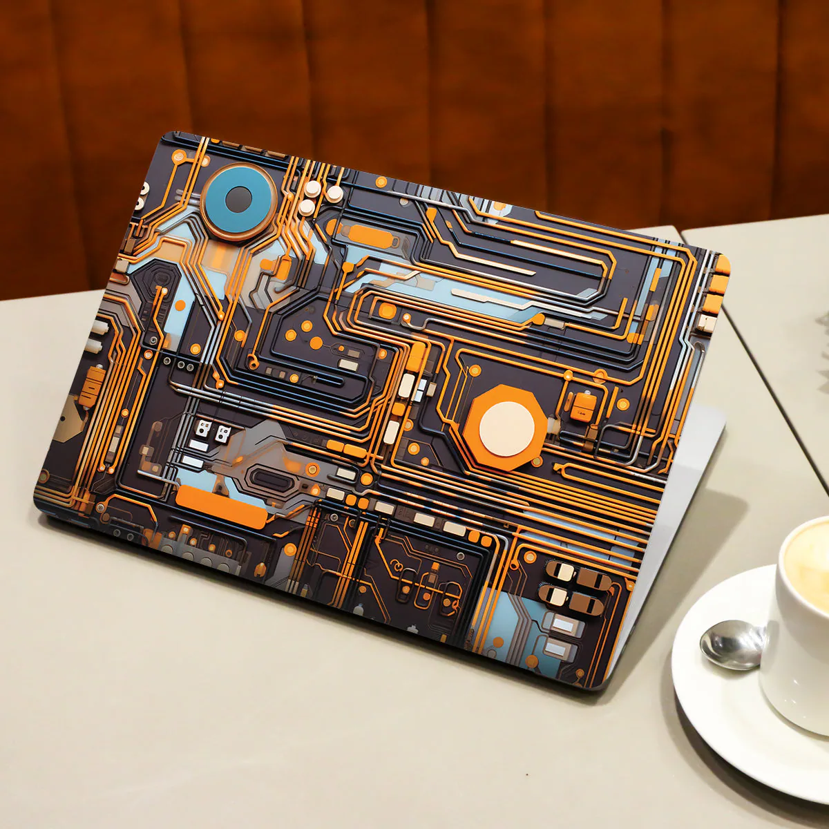 Copper Circuit Design laptop skin - view 3 of 4