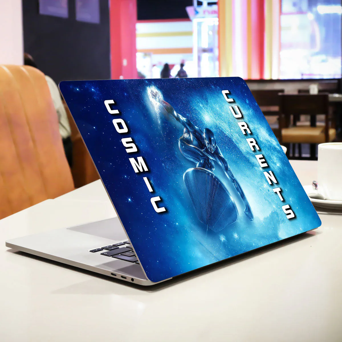 Cosmic Currents laptop skin - view 2 of 4