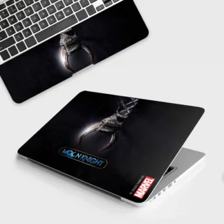 Crescent Blades of Moon Knight laptop skin - Comics vinyl skin by Thuk Store