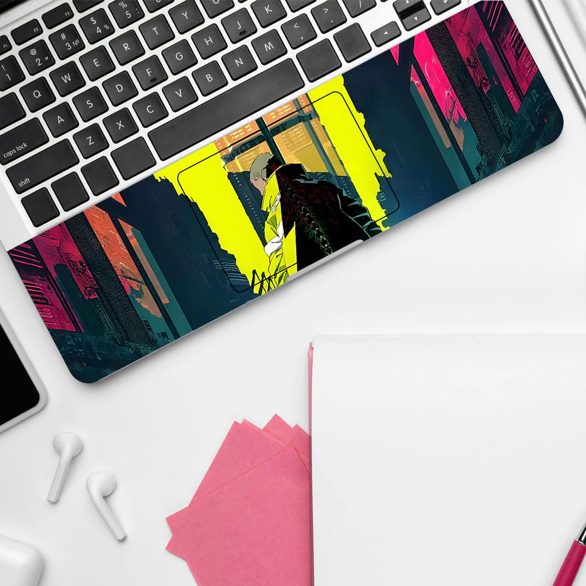 Cyberpunk Back Alley Rebel laptop skin - view 4 of 4