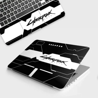 Cyberpunk Dark Mode laptop skin - Cyberpunk vinyl skin by Thuk Store