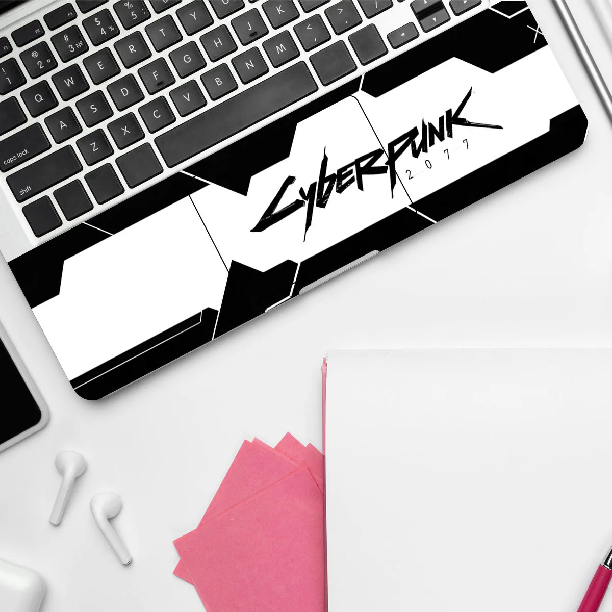 Cyberpunk Dark Mode laptop skin - view 4 of 4