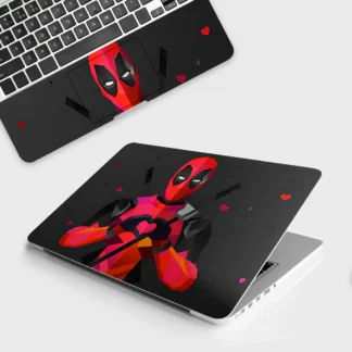 Deadpool A Merc with a Heart laptop skin - Comics vinyl skin by Thuk Store