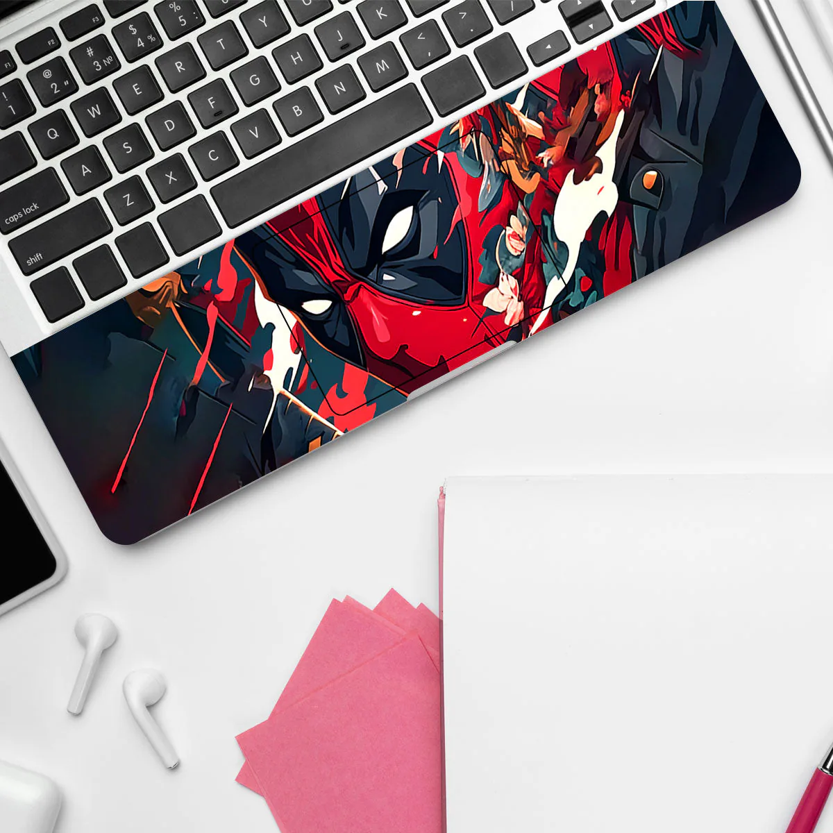 Deadpool Artful Chaos with Katana laptop skin - view 4 of 4