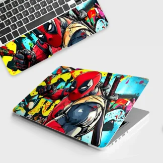 Deadpool Graffiti Style laptop skin - Comics vinyl skin by Thuk Store