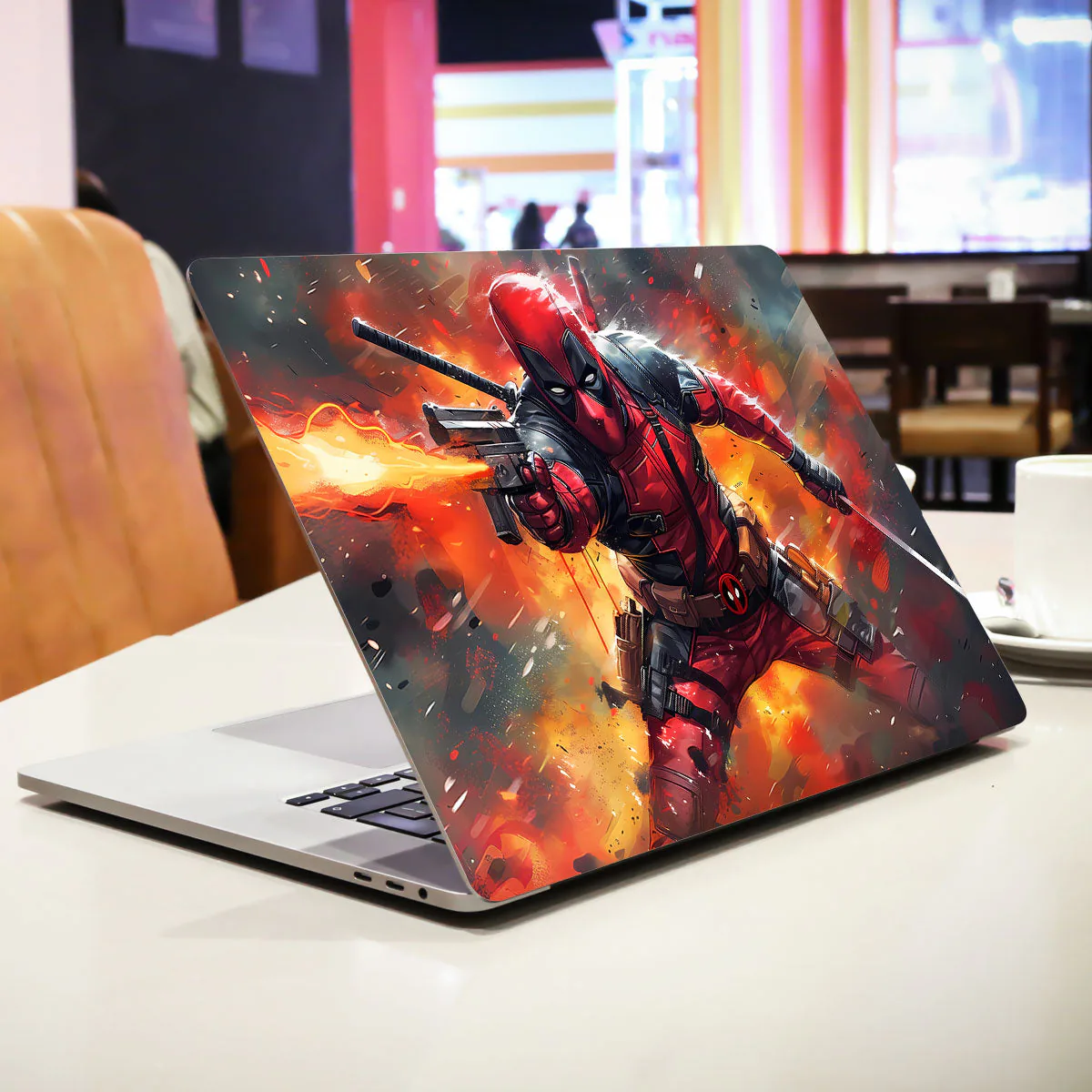 Deadpool in Action laptop skin - view 2 of 4