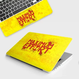 Deadpool Maximum Effort laptop skin - Comics vinyl skin by Thuk Store