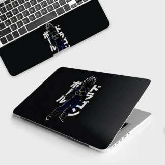 Dragon Ball Z Vegeta laptop skin - Anime vinyl skin by Thuk Store