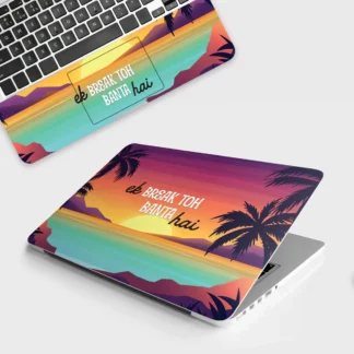 Ek Break toh Banta Hai laptop skin - Patterns vinyl skin by Thuk Store