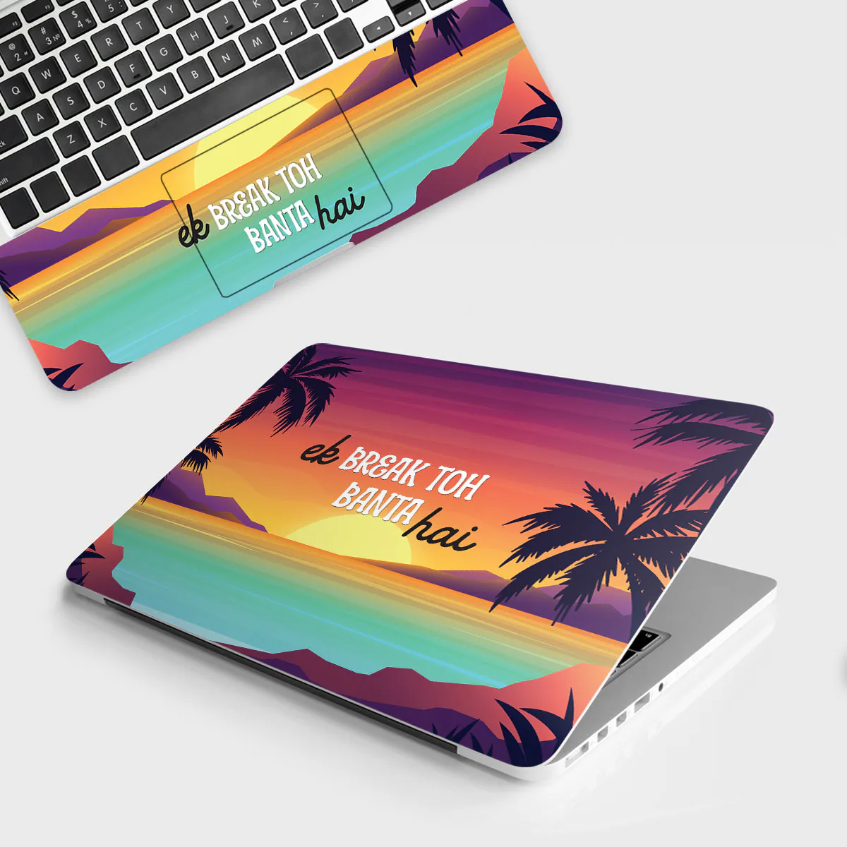 Ek Break toh Banta Hai laptop skin - Patterns vinyl skin by Thuk Store