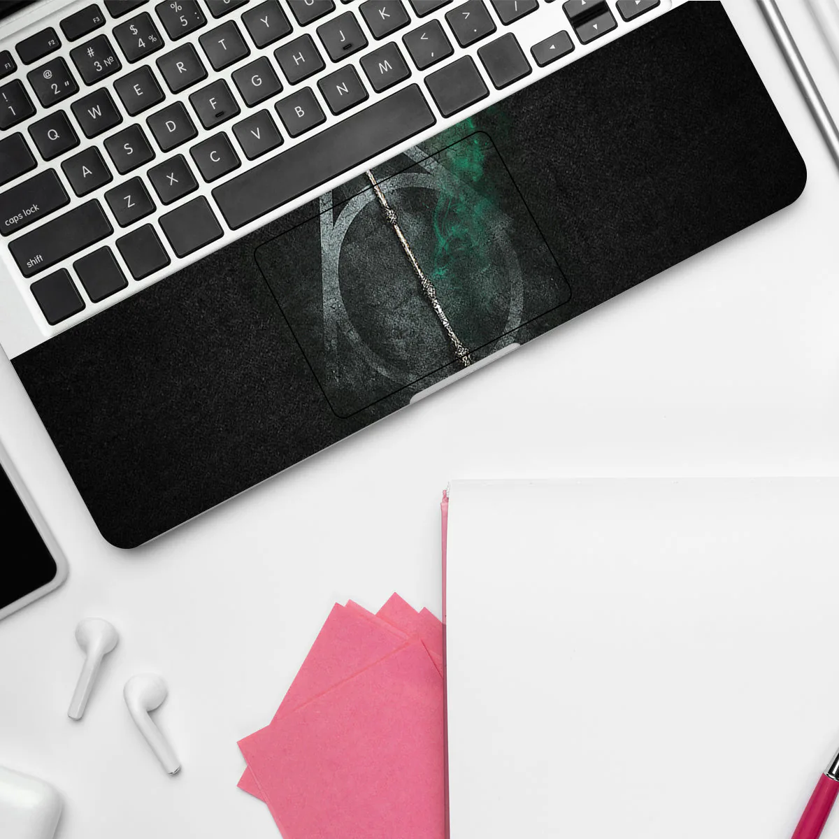 Elder Wand Deathly Hallows Symbol laptop skin - view 4 of 4