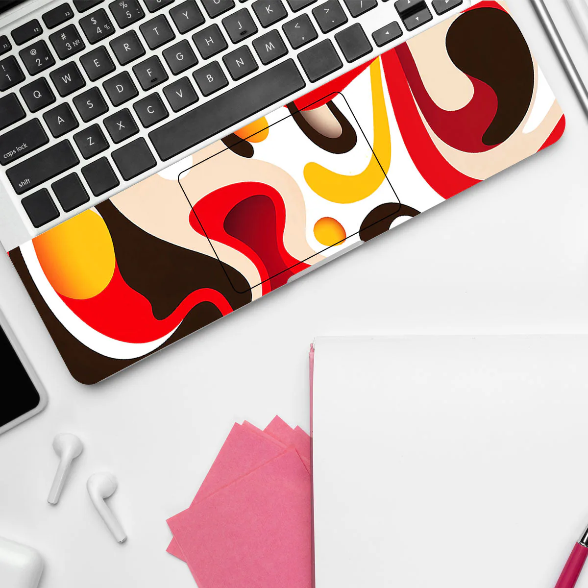 Ember Curves laptop skin - view 4 of 4