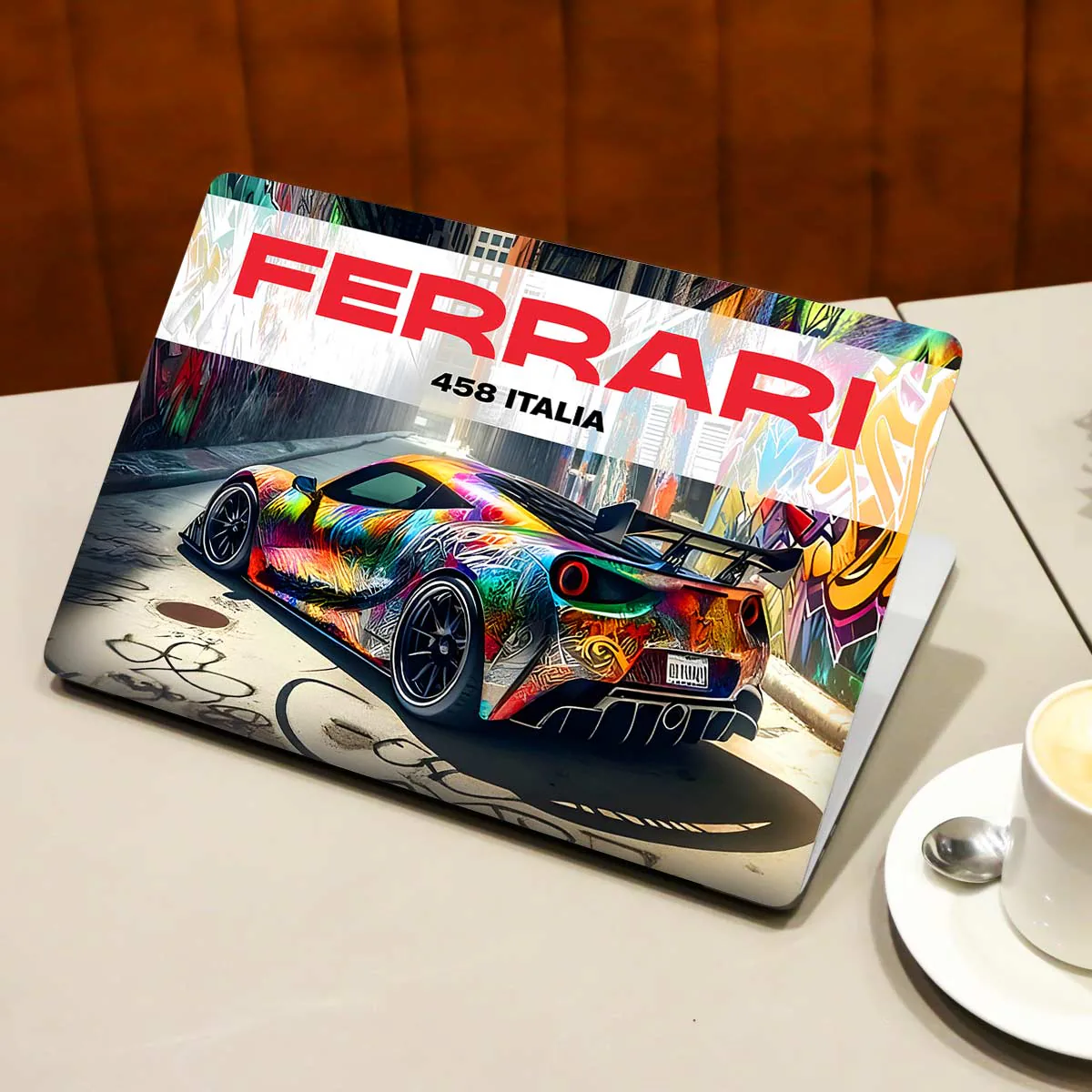 Ferrari 458 Italia laptop skin - view 3 of 4