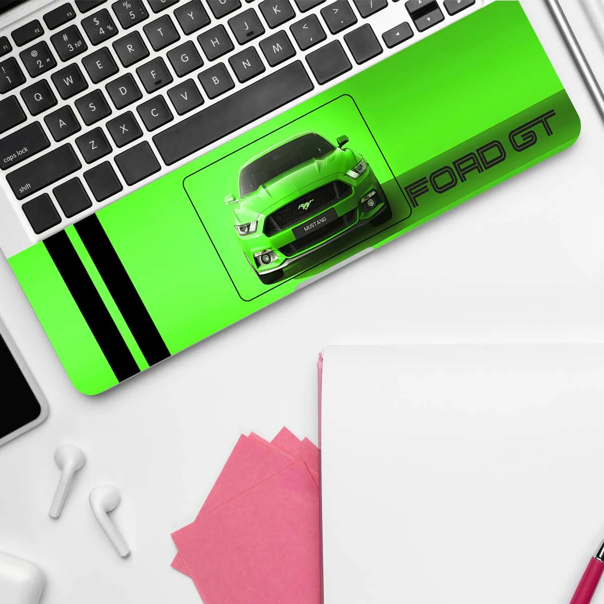 Ford GT Mustang in Green laptop skin - view 4 of 4