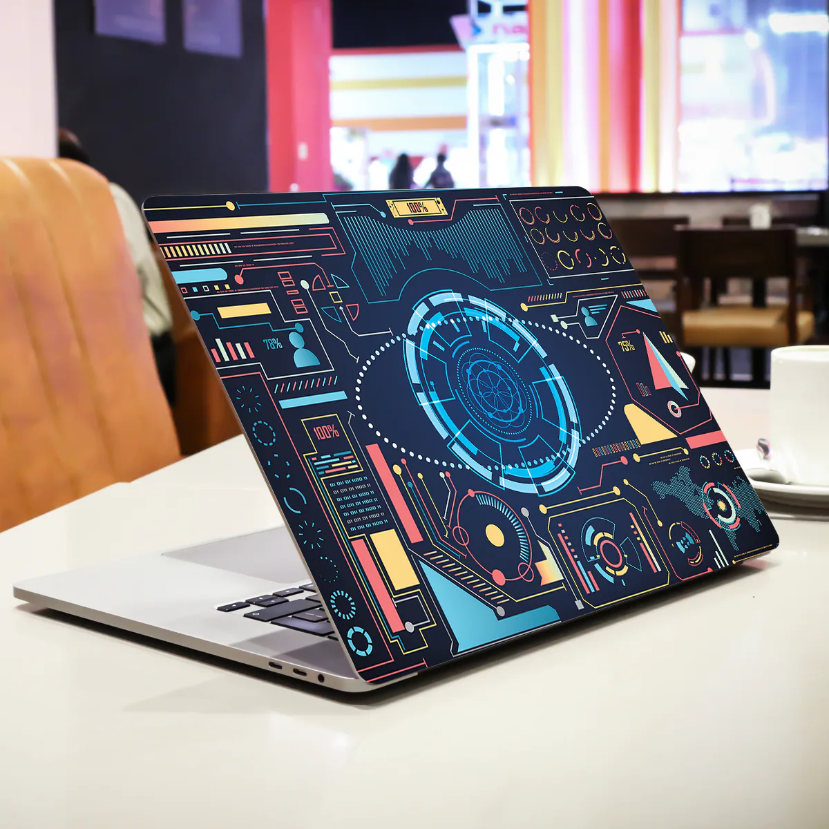 Futuristic Hud Interface laptop skin - view 2 of 4