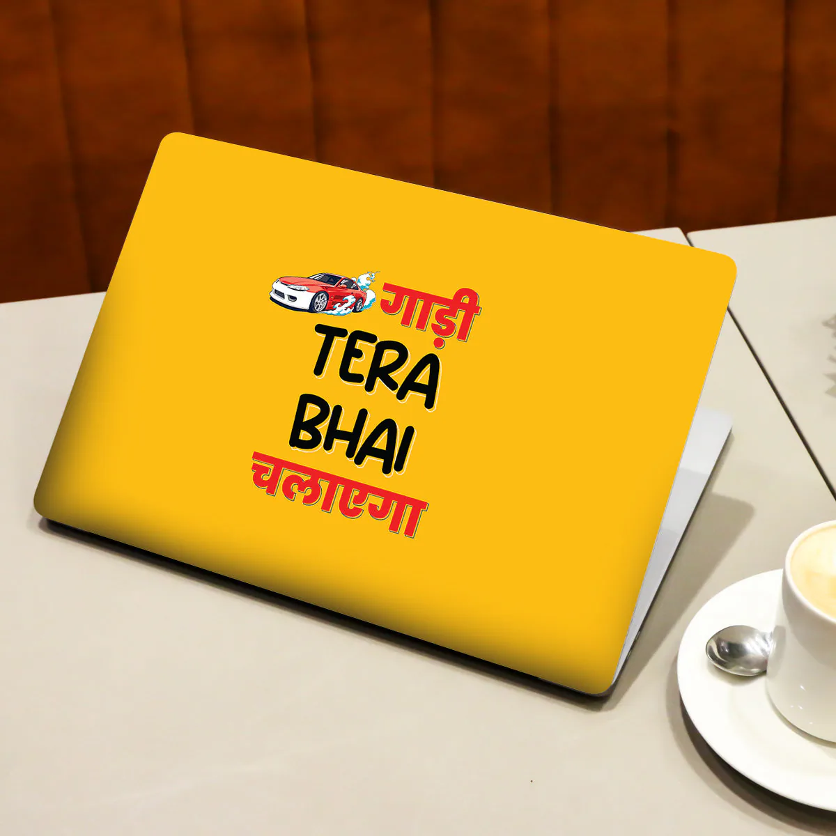 Gaadi Tera Bhai Chalayega laptop skin - view 3 of 4
