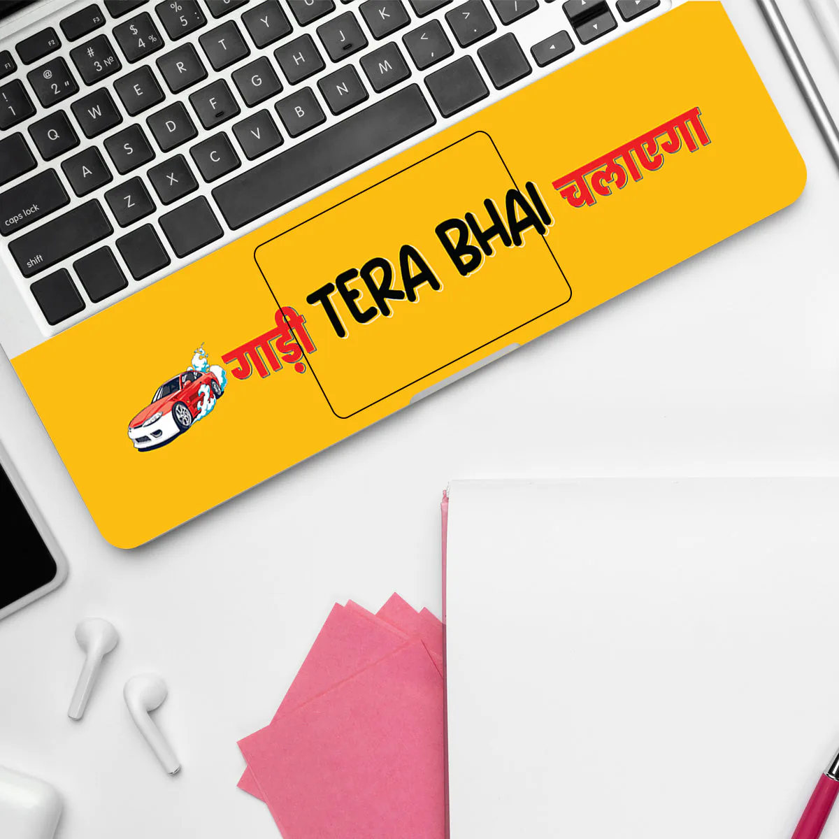 Gaadi Tera Bhai Chalayega laptop skin - view 4 of 4