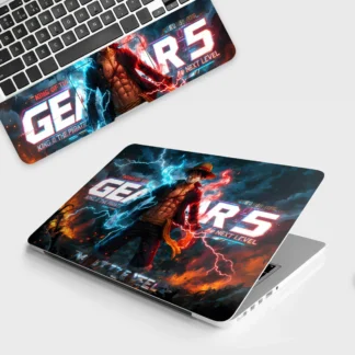 Gear 5 Awakening laptop skin - Anime vinyl skin by Thuk Store