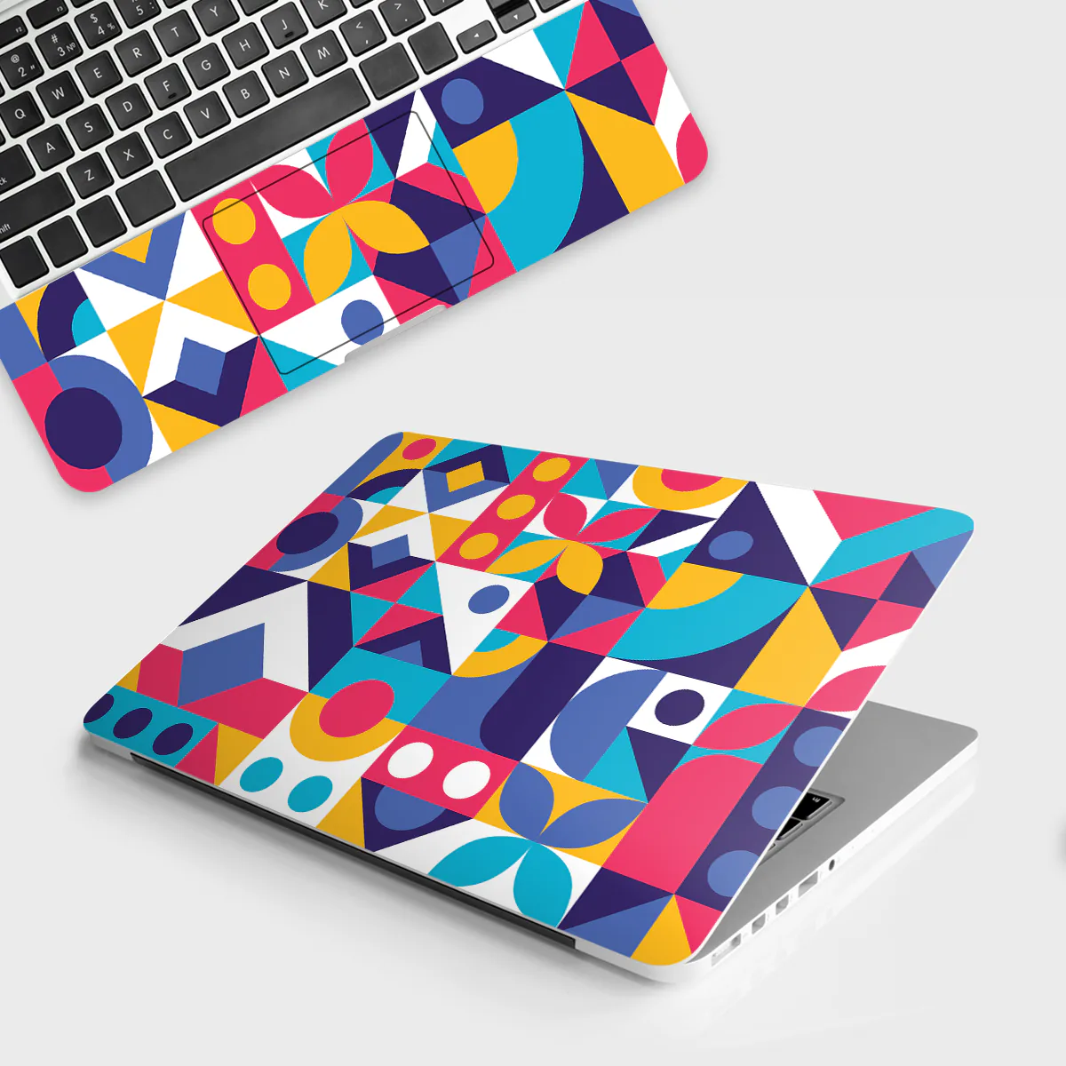 Geometric Shapes laptop skin - view 2 of 4