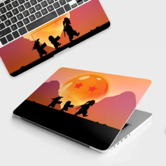 Goku, Krillin & Roshi laptop skin - Anime vinyl skin by Thuk Store