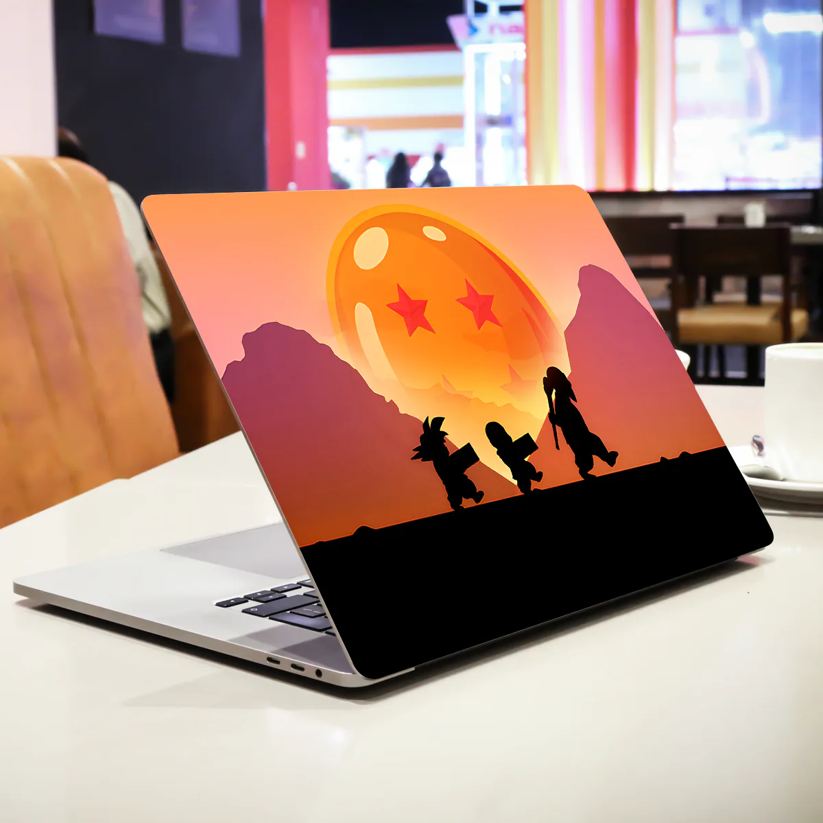Goku, Krillin & Roshi laptop skin - view 2 of 4