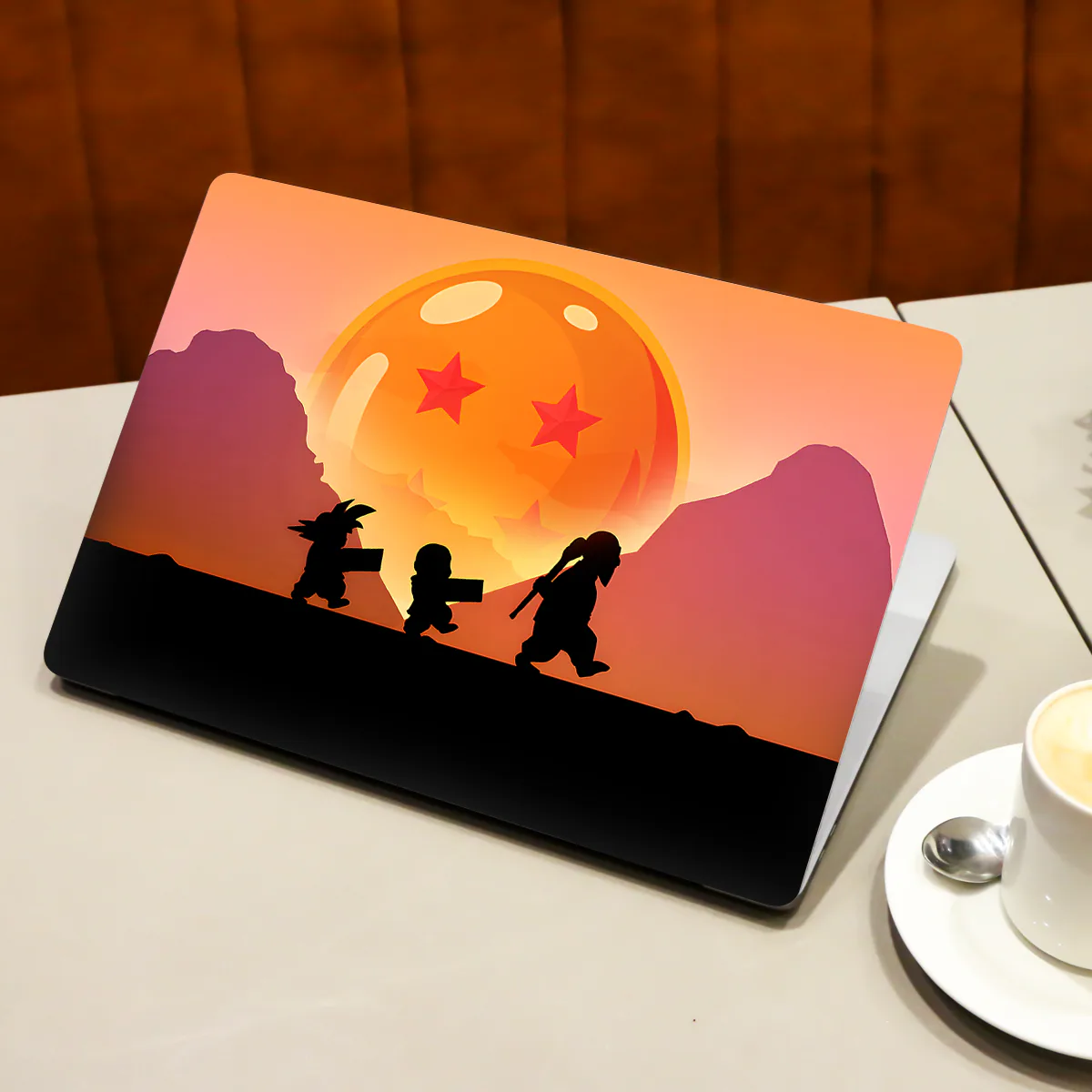Goku, Krillin & Roshi laptop skin - view 3 of 4