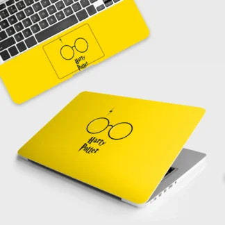 Harry Potter in Yellow laptop skin - Movies vinyl skin by Thuk Store