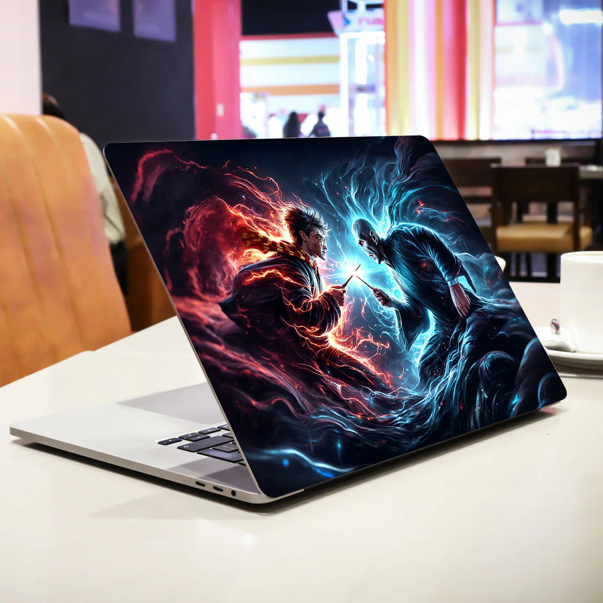 Harry Potter vs The Dark Lord laptop skin - view 2 of 4