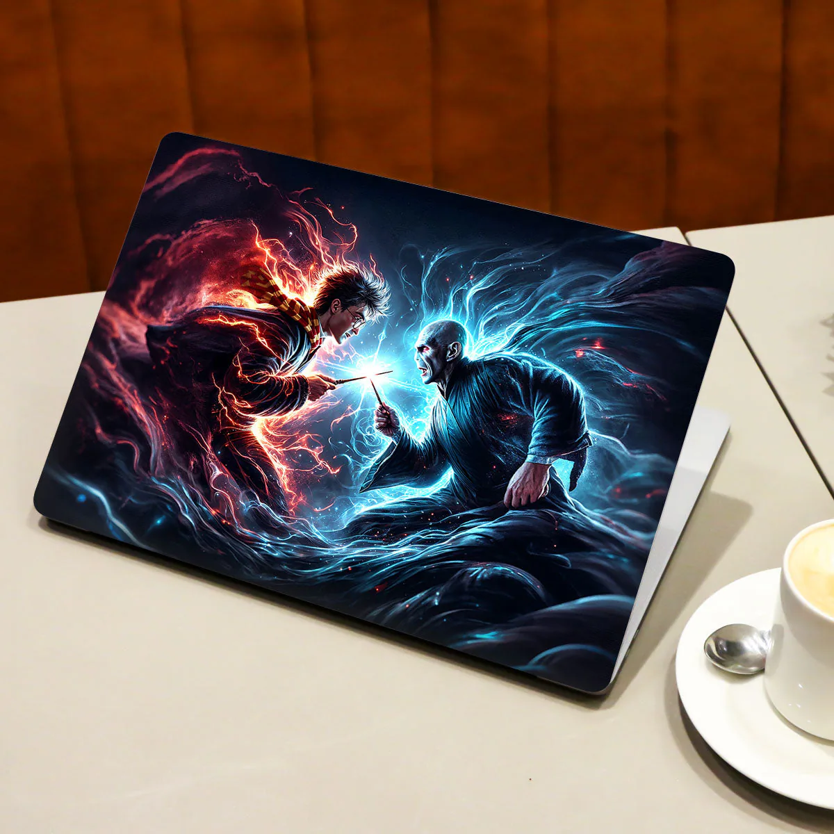 Harry Potter vs The Dark Lord laptop skin - view 3 of 4