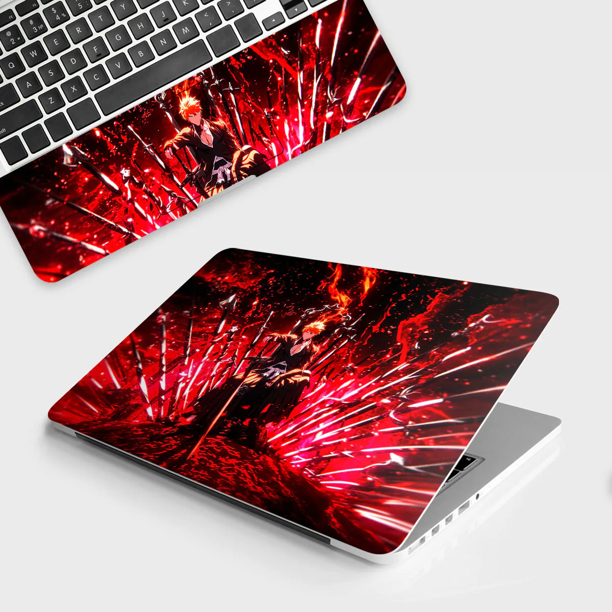 Ichigo Kurosaki Rebellion laptop skin - Anime vinyl skin by Thuk Store