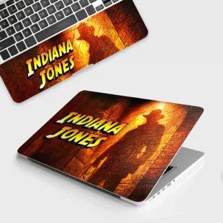 Indiana Jones Raiders laptop skin - Movies vinyl skin by Thuk Store