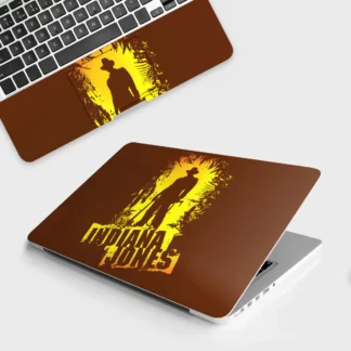 Indiana Jones Shadows laptop skin - Movies vinyl skin by Thuk Store