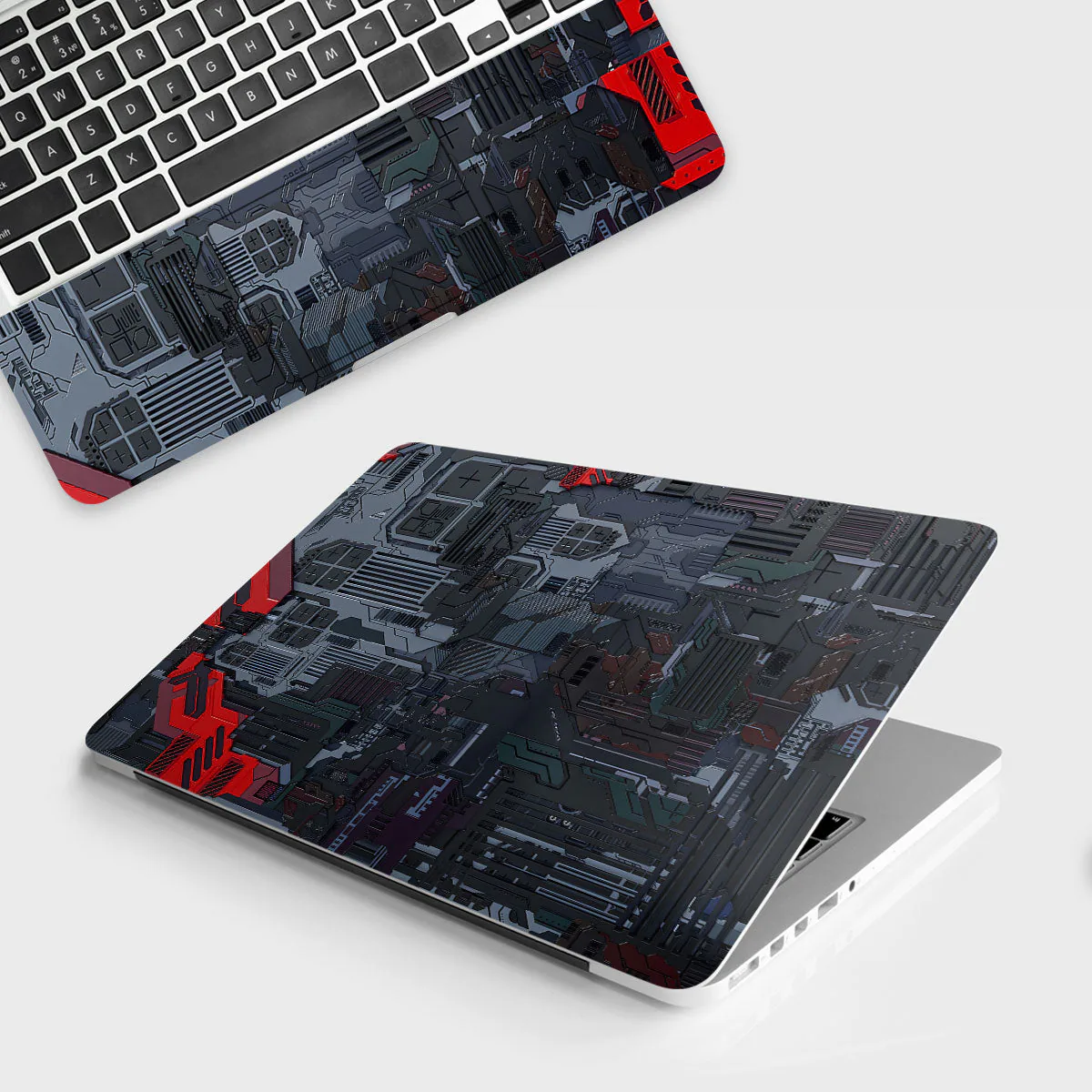 Industrial Core laptop skin - Tech vinyl skin by Thuk Store