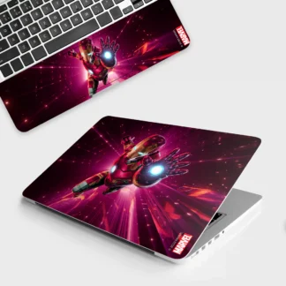 Iron Man In Action laptop skin - Comics vinyl skin by Thuk Store