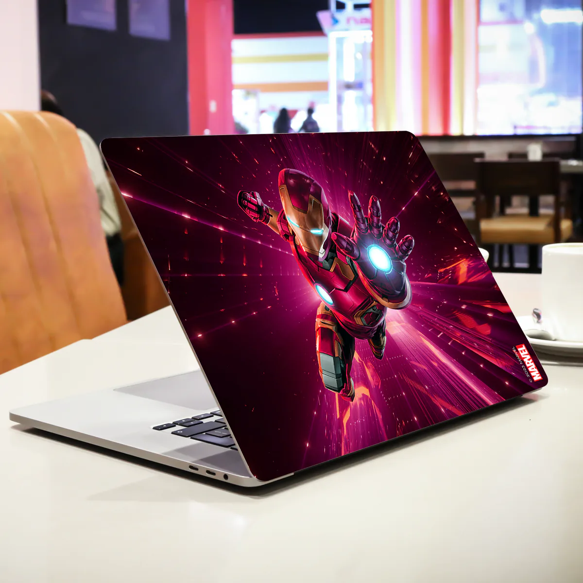 Iron Man In Action laptop skin - view 2 of 4