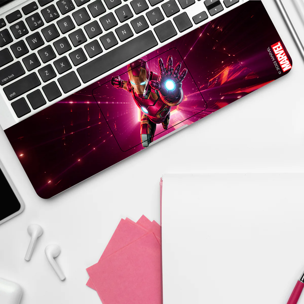 Iron Man In Action laptop skin - view 4 of 4